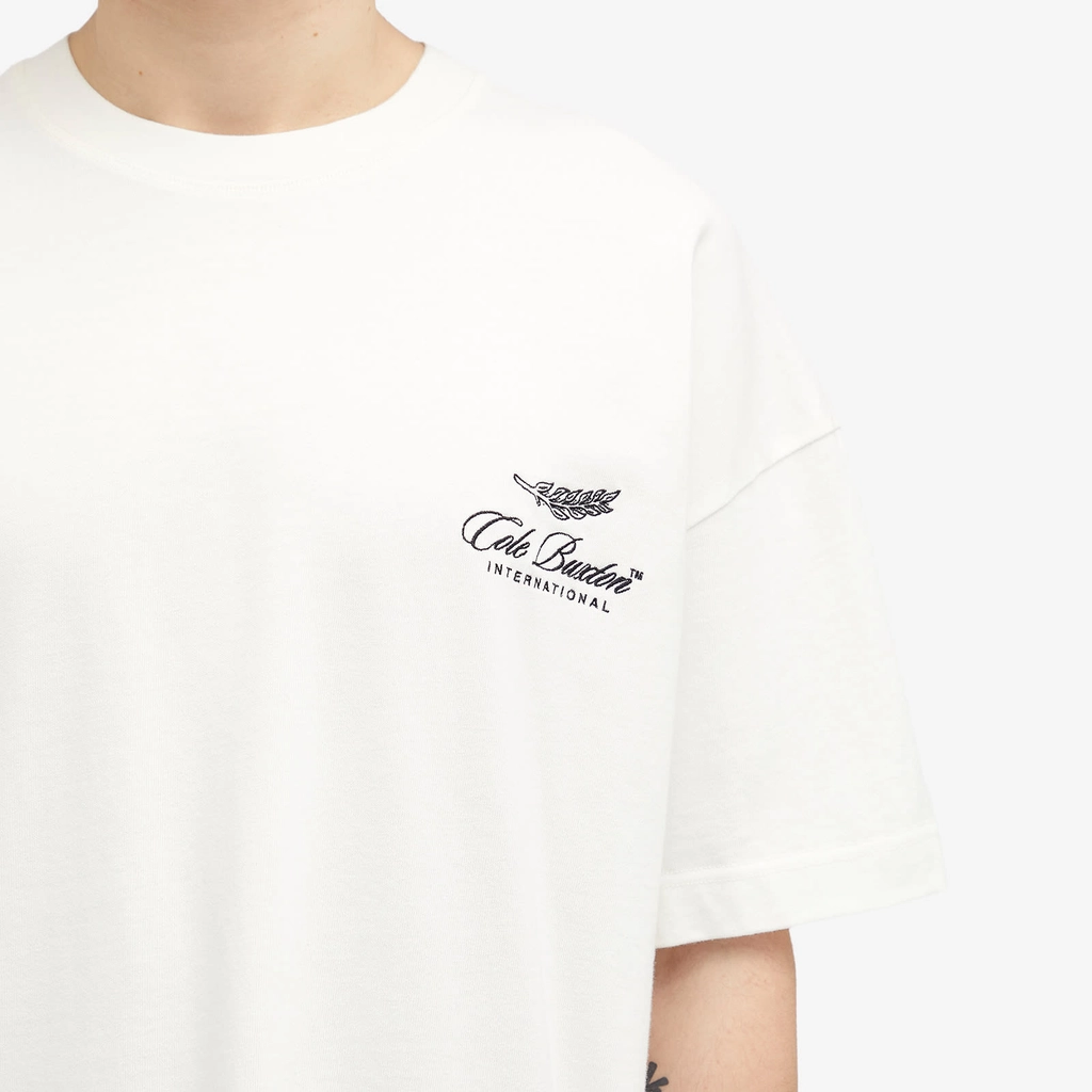 Cole Buxton Men's International T-Shirt Vintage White